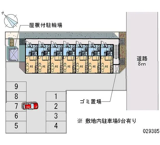 ★手数料０円★札幌市手稲区前田七条　月極駐車場（LP）